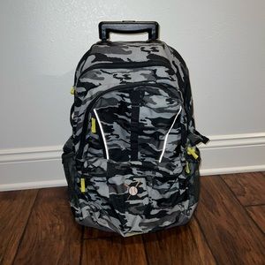 Lands End roller backpack